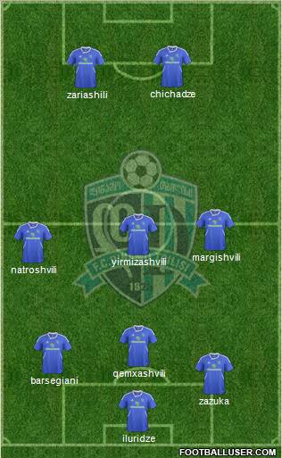 Dinamo Tbilisi Formation 2012