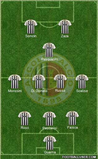 Ascoli football formation