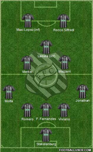 Figueirense FC Formation 2012