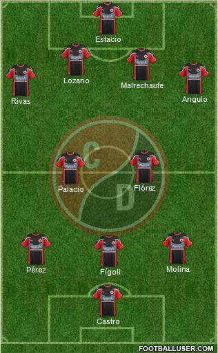 CN Cúcuta Deportivo Formation 2012