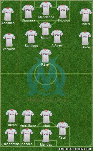 Olympique de Marseille Formation 2012