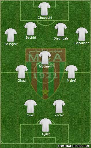 Mouloudia Club d'Alger Formation 2012