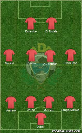 A.D. Alcorcón Formation 2012