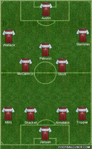 Burnley Formation 2012