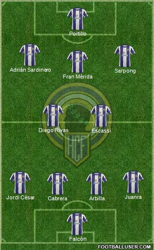 Hércules C.F., S.A.D. Formation 2012