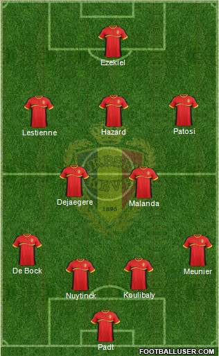 Belgium Formation 2012