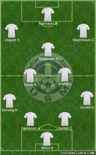 Union Sportive Monastirienne Formation 2012
