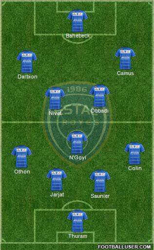 Esperance Sportive Troyes Aube Champagne Formation 2012