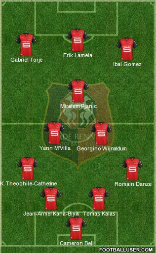 Stade Rennais Football Club Formation 2012