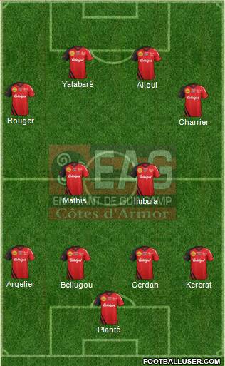 En Avant de Guingamp Formation 2012