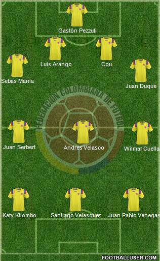 Colombia Formation 2012