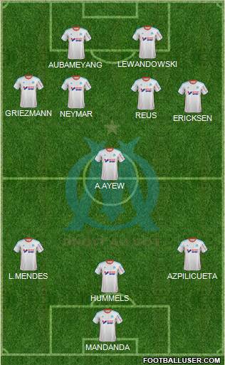 Olympique de Marseille Formation 2012