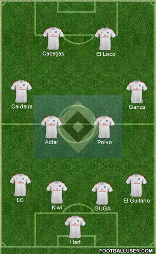 Hamburger SV Formation 2012