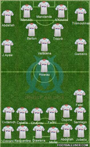 Olympique de Marseille Formation 2012