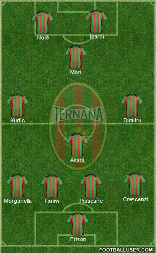 Ternana Formation 2012