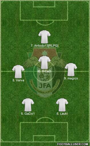 Japan Formation 2012