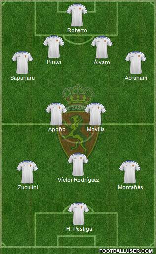 R. Zaragoza S.A.D. Formation 2012
