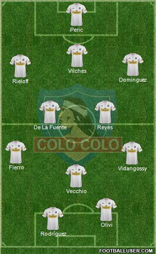 CSD Colo Colo Formation 2012