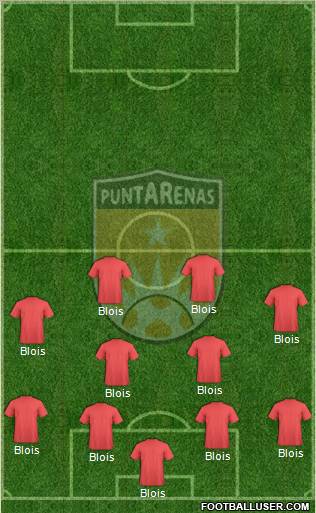AD Municipal Puntarenas Formation 2012