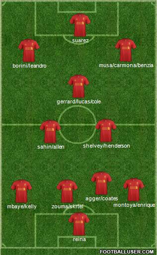 Liverpool Formation 2012