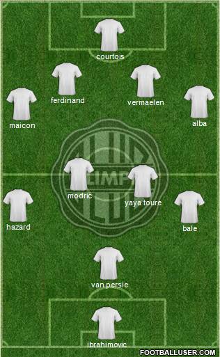 C Olimpia Formation 2012