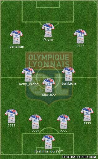 Olympique Lyonnais Formation 2012