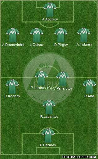 Pirin (Gotse Delchev) Formation 2012