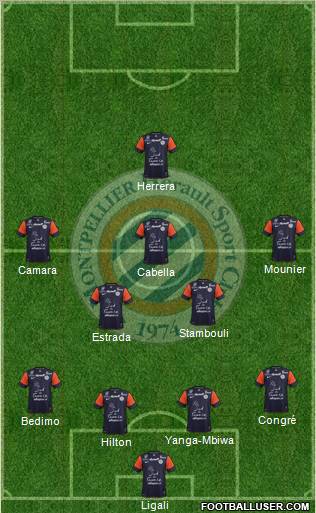 Montpellier Hérault Sport Club Formation 2012