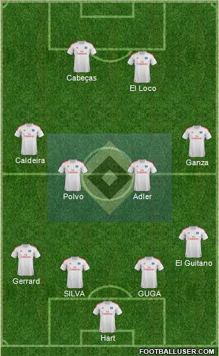 Hamburger SV Formation 2012