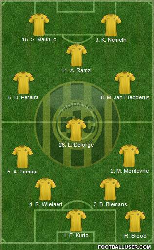 Roda JC Formation 2012