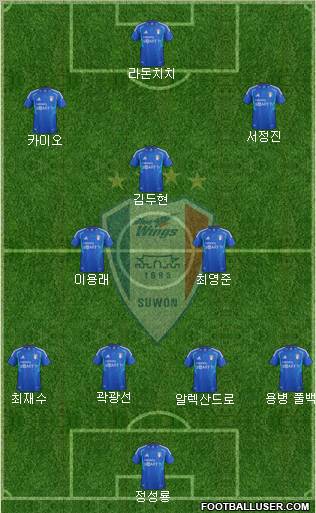 Suwon Samsung Blue Wings Formation 2012