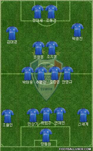 Suwon Samsung Blue Wings Formation 2012