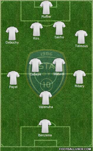 Esperance Sportive Troyes Aube Champagne Formation 2012