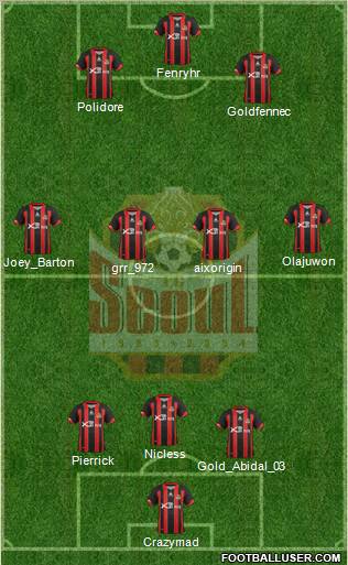 FC Seoul Formation 2012