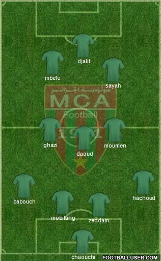 Mouloudia Club d'Alger Formation 2012