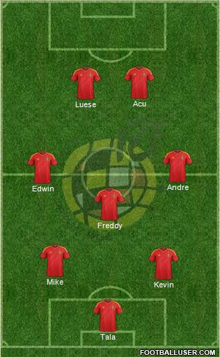 Spain Formation 2012