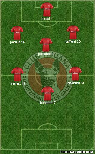Xoloitzcuintles de Tijuana Formation 2012
