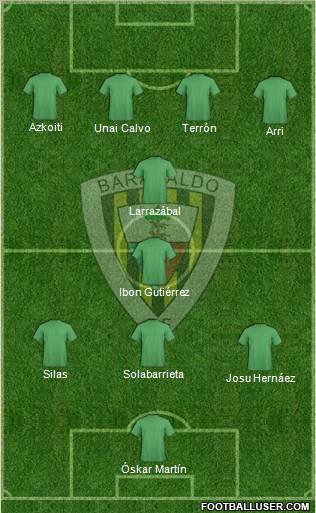 Barakaldo C.F. Formation 2012