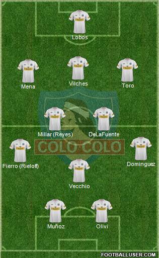 CSD Colo Colo Formation 2012