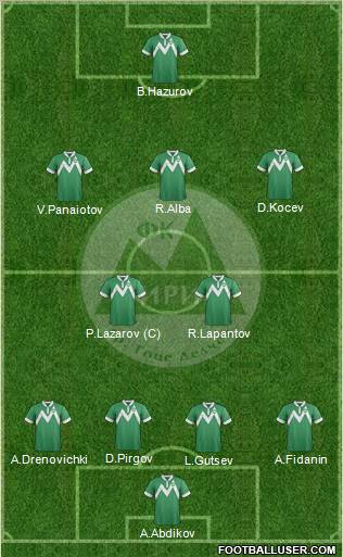 Pirin (Gotse Delchev) Formation 2012