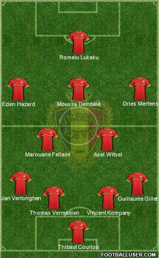 Belgium Formation 2012