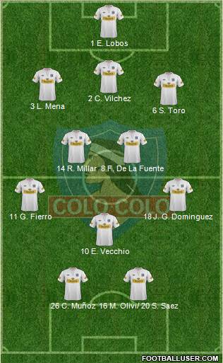 CSD Colo Colo Formation 2012
