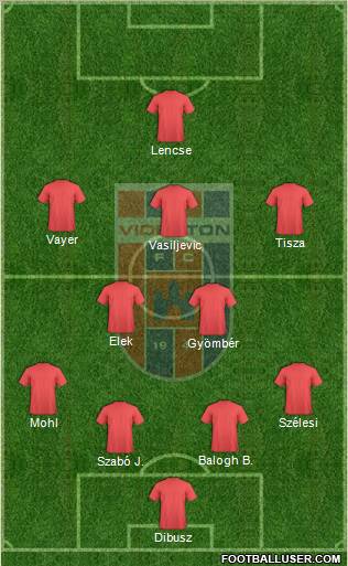 FC Fehérvár Formation 2012