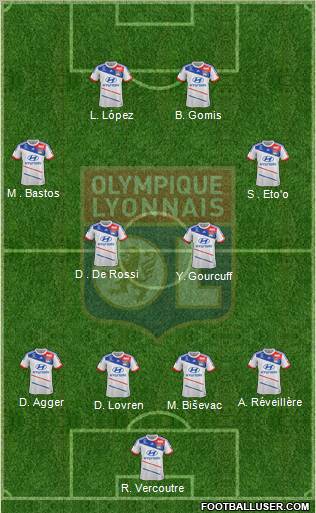 Olympique Lyonnais Formation 2012