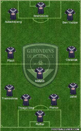 FC Girondins de Bordeaux Formation 2012