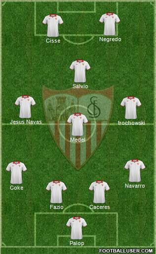 Sevilla F.C., S.A.D. Formation 2012