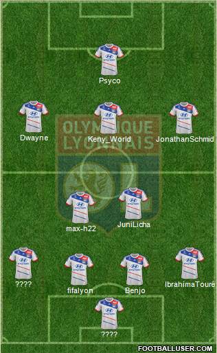 Olympique Lyonnais Formation 2012