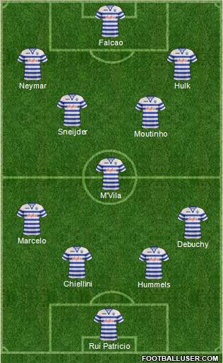 Queens Park Rangers Formation 2012
