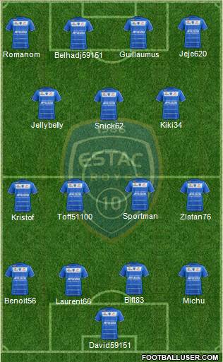 Esperance Sportive Troyes Aube Champagne Formation 2012