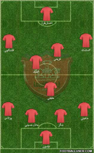 Persepolis Tehran Formation 2012